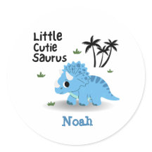 Leuke Custom Blue Baby Dino