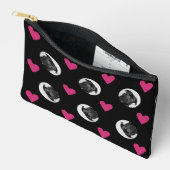 Leuke Custom Dog Gezicht Make-up Bag Cosmetische P Etui (Open)