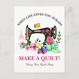 Leuke Custom Quilt Shop Briefkaart