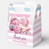 Leuke Custom Waterverf Roller Blade Verjaardag Bedankdoosjes (Geopend)