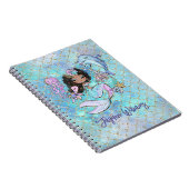 Leuke Custom Zeemeermin School Supplies Meisje Naa Notitieboek (Rechterzijde)