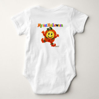 Leuke Cute 1e Halloween Kinderen Gelukkig Glimlach Romper