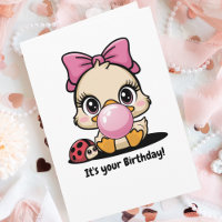 Leuke Cute Eend, Lieveboer Lieveheersbeestje & Bel