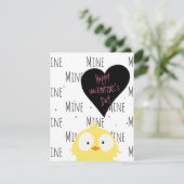 Leuke Cute Kippengrap “Je bent Eicel-lent” Kaart (Staand voorkant)