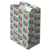 Leuke "Cutie Pies" Schattigee Pi Symbool & Pie Pun Medium Cadeauzakje (Achterkant Gekanteld)