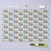 Leuke "Cutie Pies" Schattigee Pi Symbool & Pie Pun Tissuepapier (Craft)