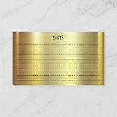 Leuke Dachshund Doxie Pups Pet Grooming Gold Chic Visitekaartje (Achterkant)