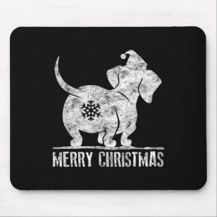 Leuke Dachshund Lelijke Kerst Weiner Hondenliefheb Muismat