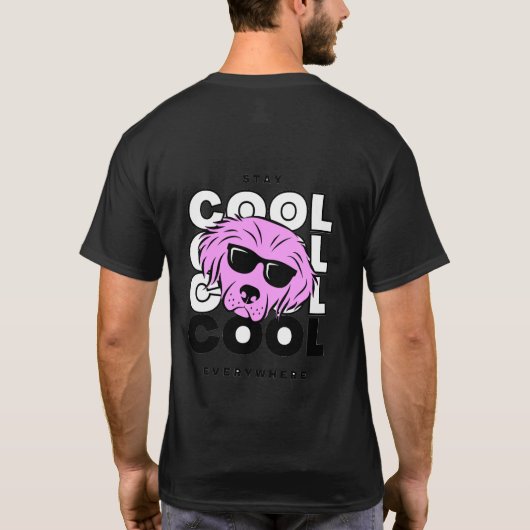 Leuke dag Cool Dog & Beer Lover T-shirt (Achterkant)