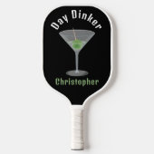 Leuke Dag Dinker Gepersonaliseerde Pickleballtini Pickleball Paddle (Voorkant)