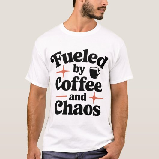 Leuke dag met koffie t-shirt (Voorkant)