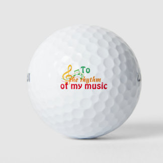 Leuke dag muziek golfballen