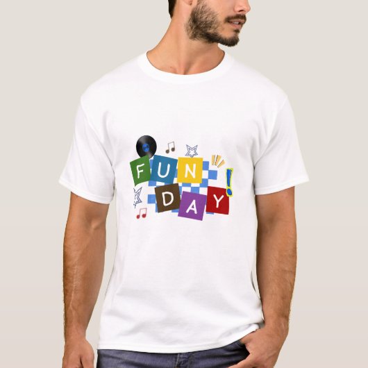 Leuke dag t-shirt (Voorkant)