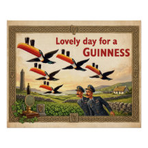 Leuke dag voor een Guinness Premium Kunstposter