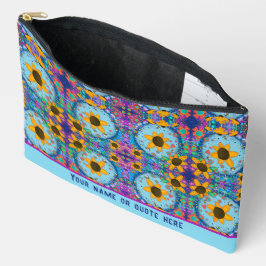 Leuke Daisy Bloemen Patroon Aangepaste Cosmetische Etui
