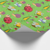 Leuke dame bugs inpakpapier (Hoek)