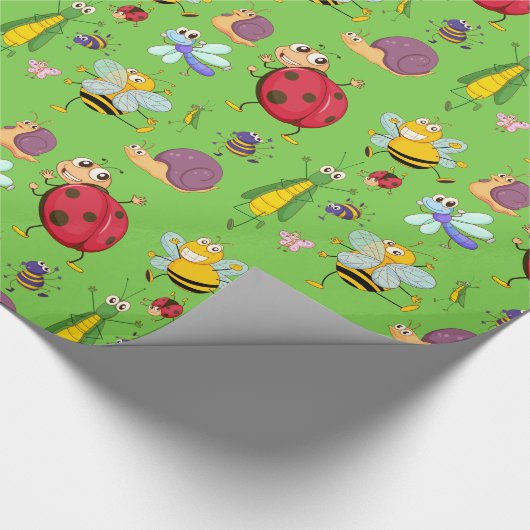 Leuke dame bugs inpakpapier (Hoek)