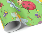 Leuke dame bugs inpakpapier (Rol Hoek)