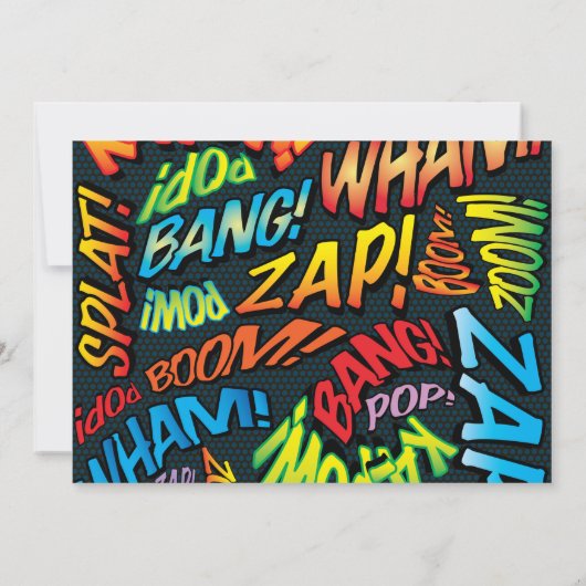 Leuke datumwijziging Moderne lol Datumwijziging Ui Save The Date (Achterkant)