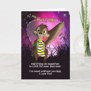 Leuke de Kaart van de Valentijnsdag van de