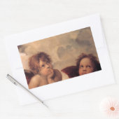 Leuke de Zegen van het Geloof van Raphael van het Rechthoekige Sticker (Envelop)