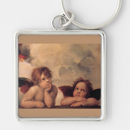 Leuke de Zegen van het Geloof van Raphael van het Sleutelhanger (Voorkant)