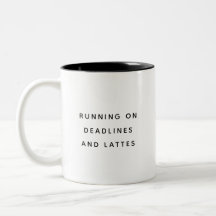 Leuke Deadlines Collega Lattes Schattig Trendy Cit