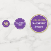 Leuke decor! Tafelconfetti voor klasreünie!! Confetti (Voorkanten)