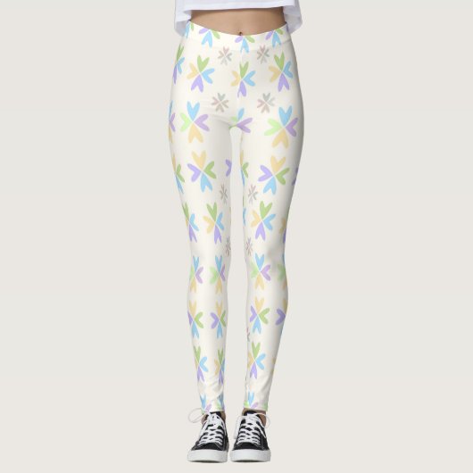 Leuke decoratieve achtergrond voor stof leggings (Voorkant)
