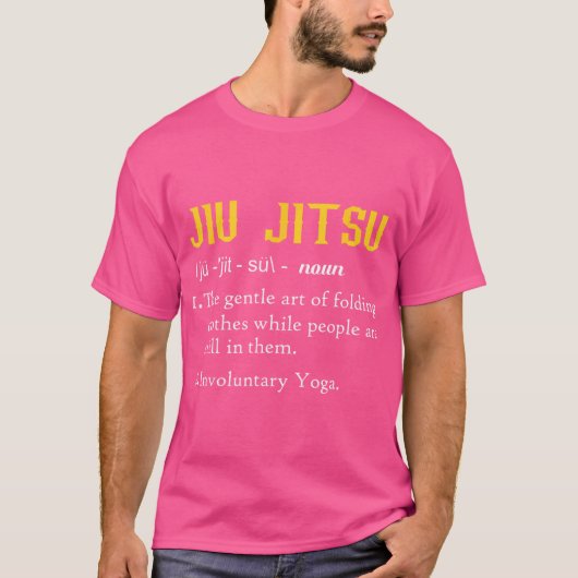 Leuke definitie van Jiu Jitsu - Jiu Jitsu T-shirt (Voorkant)