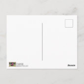 Leuke Denemarken Tractor Queen ansichtkaart! Briefkaart (Achterkant)