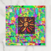 Leuke design bedankjes labels (Voorkant)