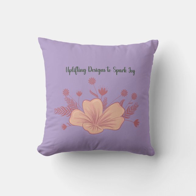 Leuke Design om je dag voor vrouwen op te fleuren Kussen (Voorkant)