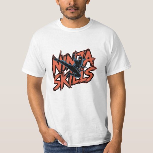 Leuke Design voor Ninja fans T-shirt (Voorkant)