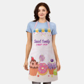 Leuke desserts en Snoepjes Keuken Schort (Gedragen)