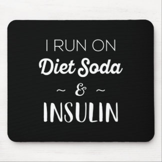 Leuke Diabetische Cadeaus Mannen Vrouwen Ik Ren Op Muismat