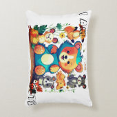 Leuke Dier cartoon nieuw ik ben schattig Accent Kussen (Voorkant(Verticaal))