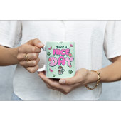 Leuke Dier en Positieve Affirmatie Kawaii Mokken