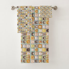 Leuke dieren 2 bad handdoek