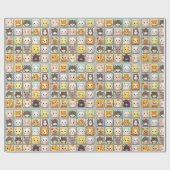 Leuke dieren 5 inpakpapier (Vlak)