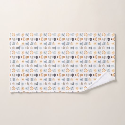 Leuke dieren 7 bad handdoek (Handdoek)