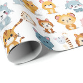 Leuke dieren 7 inpakpapier (Rol Hoek)