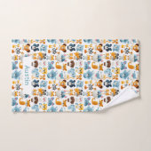 Leuke Dieren Aangepaste Naam Kinder Bad Handdoek (Handdoek)