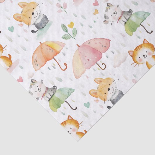 Leuke Dieren baby cadeau Tissuepapier (Detail)