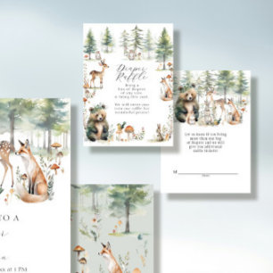 Leuke Dieren Bos Bosland Beer Luier Raffle Informatiekaartje