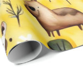 Leuke dieren cadeau ideeën Wrapping Paper Cadeaupapier (Rol Hoek)
