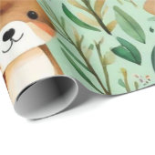 Leuke dieren cadeau ideeën Wrapping Paper Cadeaupapier (Rol Hoek)