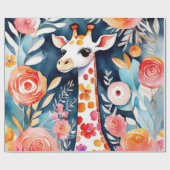 Leuke dieren cadeau ideeën Wrapping Paper Cadeaupapier (Vlak)