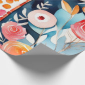 Leuke dieren cadeau ideeën Wrapping Paper Cadeaupapier (Hoek)