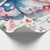 Leuke dieren cadeau ideeën Wrapping Paper Cadeaupapier (Hoek)